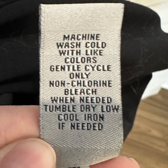 NEW - Catherines Suprema® Teardrop Tee - Black 4X - Picture 6 of 7